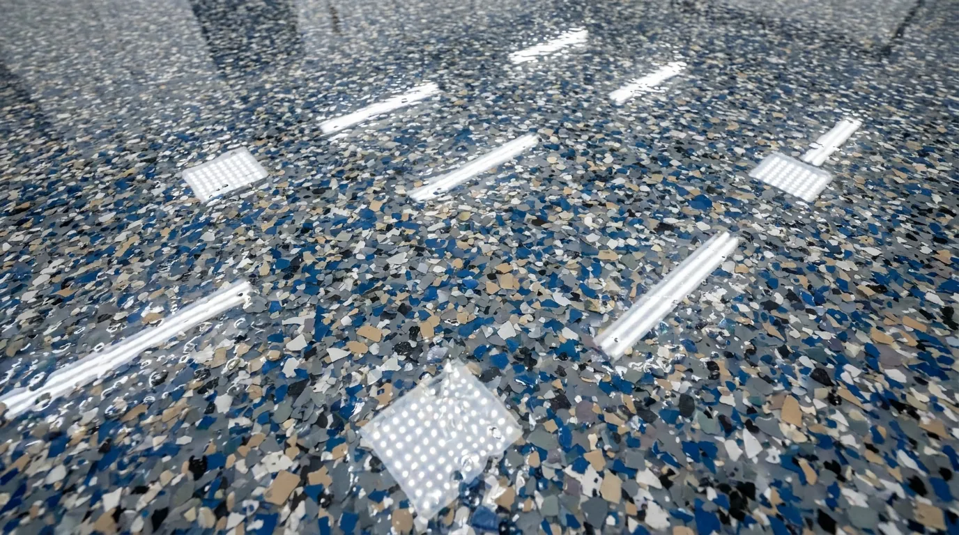 Chip, Flake, or Solid Color: Choosing Your Finish